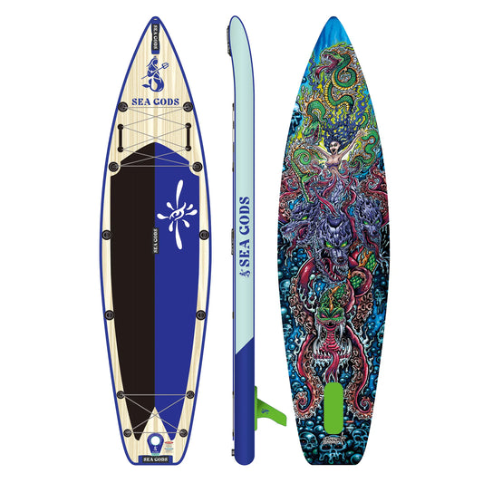 Skylla - Cross touring board for all paddlers - Meets unparalelled surf art - Paddle Board Pre-Release