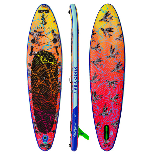 Sol Flyer Hybrid Touring Longboard Inflatable Paddle Board Pre-Release