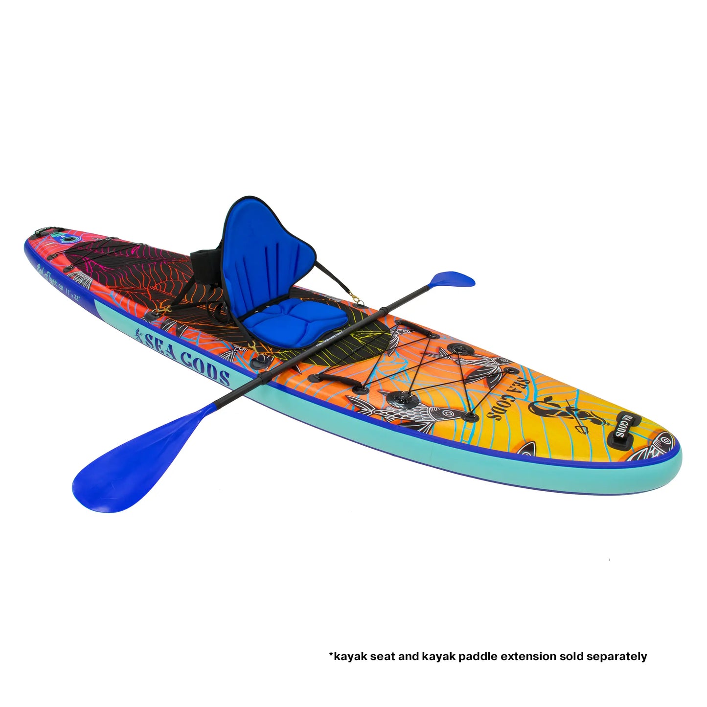 Sol Flyer Hybrid Touring Longboard Inflatable Paddle Board Pre-Release