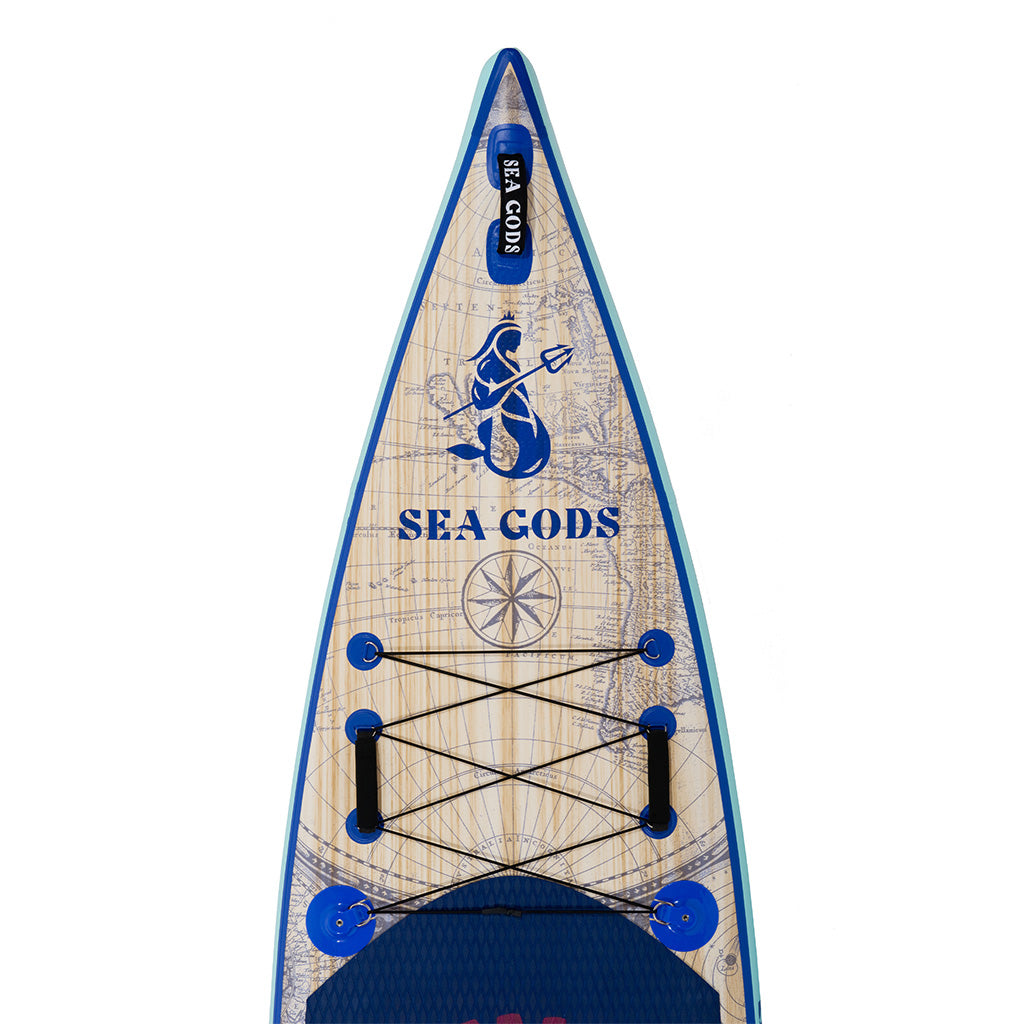 Sea Gods Stand up paddle board Carta Marina CX top front