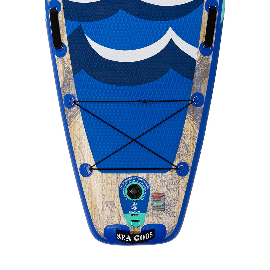 Sea Gods Stand up paddle board Carta Marina CX Top Bottom