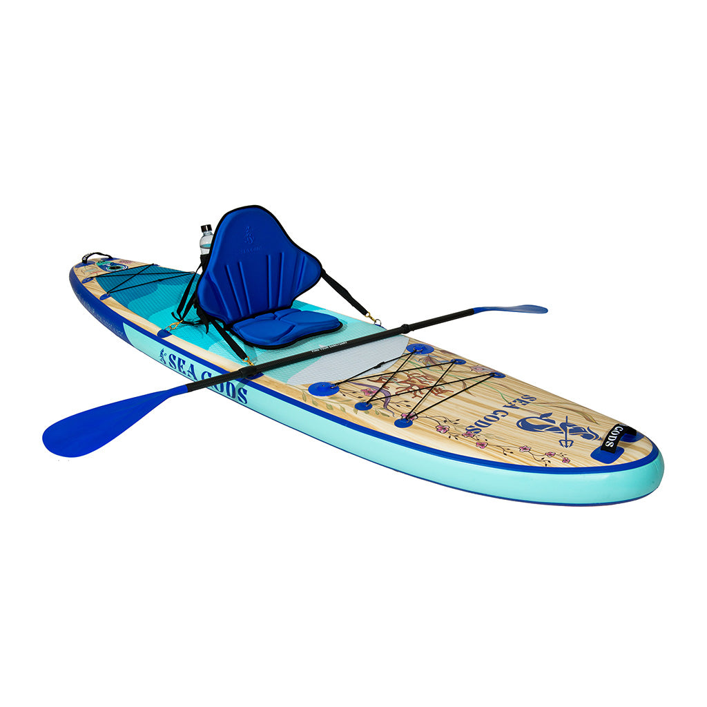 Sea Gods Stand up paddle board Elemental Wave CX with kayak conversion sold separately