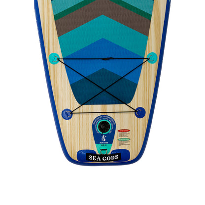 Sea Gods Stand up paddle board Skylla CX Top Bottom