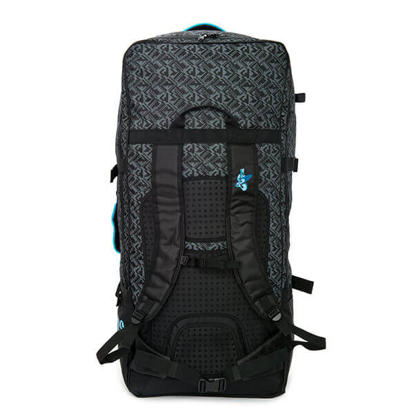 Sea Gods wheeled hiking backpack (rear view).