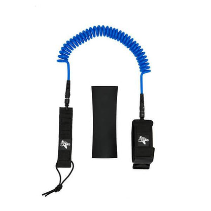 Sea Gods coiled iSUP leash. 