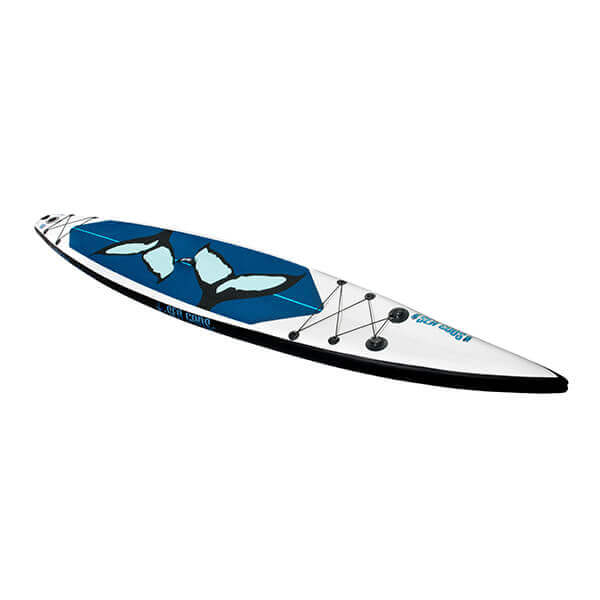 Ketos inflatable racing sup (top view). Free Shipping Canada / USA